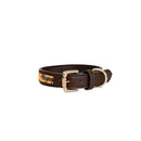Kentucky - Collare per cani con perle fatte a mano - Mix arancio Perlato / XXS - Collari