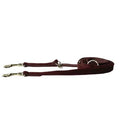 Kentucky - Guinzaglio regolabile per cani Velvet - Bordeaux - Guinzagli