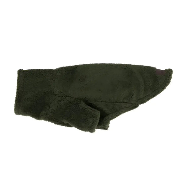 Kentucky - Maglione per cani Teddy Fleece - Verde Pino / XXS - Maglioncini