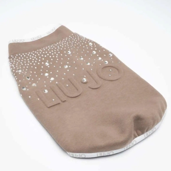 Liu Jo - Sudadera con logo y brillantes