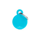 Medaglietta Basic Cerchio - Azzurro / S - Medagliette