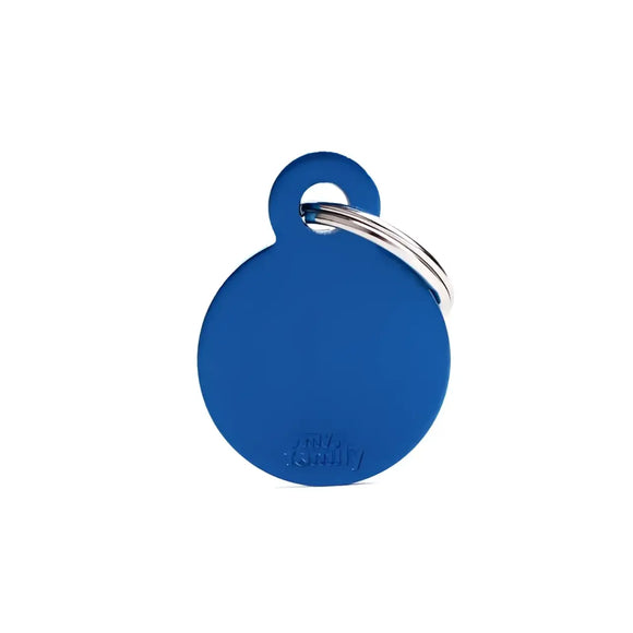 Medaglietta Basic Cerchio - Blu / S - Medagliette