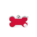 Medaglietta Basic Osso Handmade - Rosso / S - Medagliette