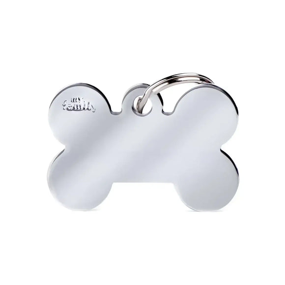 Medaglietta Basic Osso - Ottone Cromato / L - Medagliette