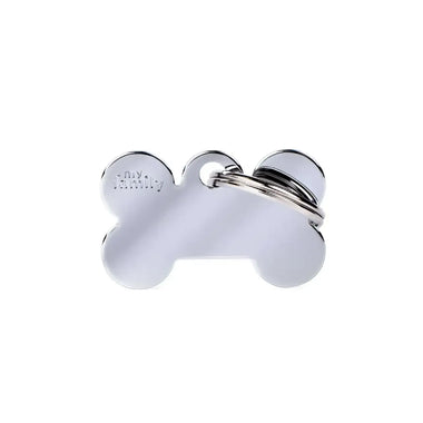 Medaglietta Basic Osso - Ottone Cromato / S - Medagliette
