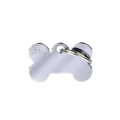 Medaglietta Basic Osso - Ottone Cromato / S - Medagliette