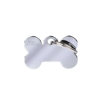Medaglietta Basic Osso - Ottone Cromato / S - Medagliette