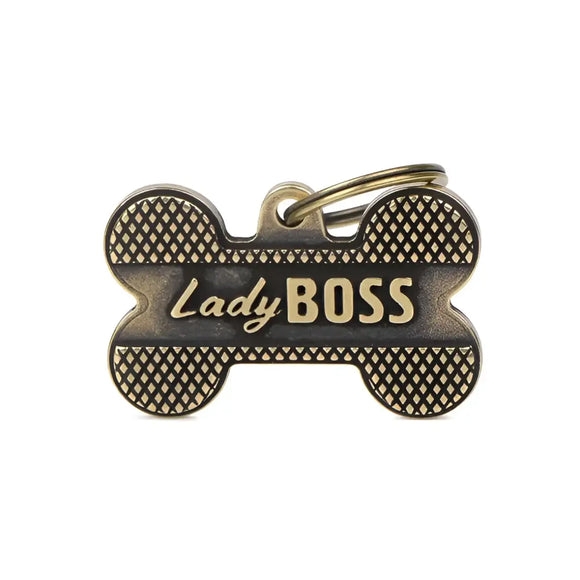 Medaglietta Bronx Boss - Gold / Lady - Medagliette