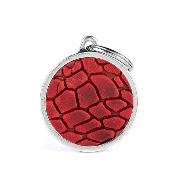 Medaglietta Bronx Leather Tucson - RED - Medagliette