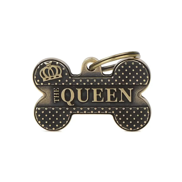 Medaglietta Bronx The Queen - Ottone Inglese / L - Medagliette