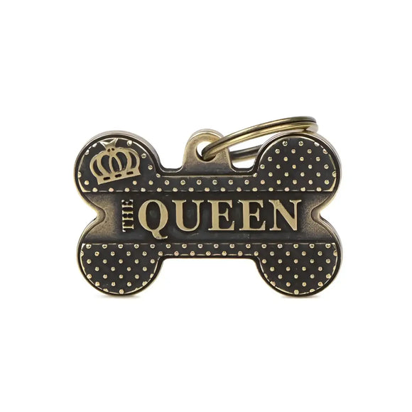 Medaglietta Bronx The Queen - Ottone Inglese / S - Medagliette