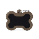 Medaglietta Hushtag - Nero Gomma Marrone / M - Medagliette