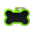 Medaglietta Hushtag - Nero Gomma Verde / XL - Medagliette