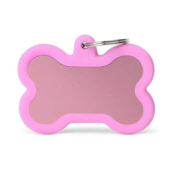Medaglietta Hushtag - Rosa Gomma / XL - Medagliette