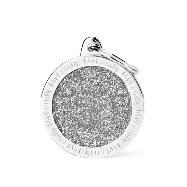 Medaglietta Shine Cerchio - Argento / L - Medagliette