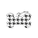Medaglietta Style - Pied de Poule Nero / L - Medagliette