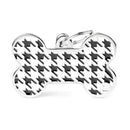 Medaglietta Style - Pied de Poule Nero / XL - Medagliette