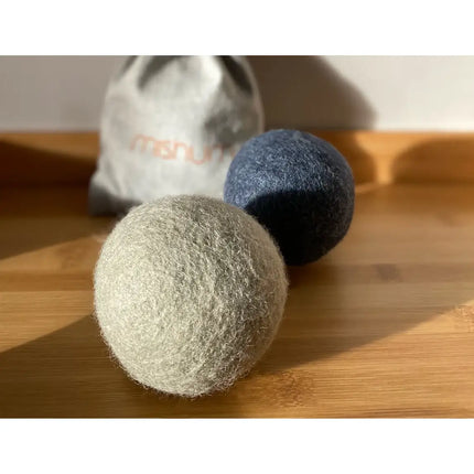 Mishum - Sonagli in feltro giocattolo per cani e gatti - Blu navy - Giochi