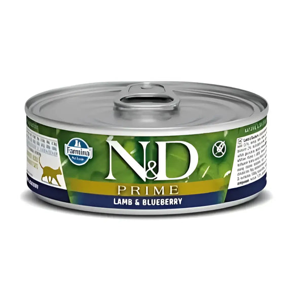 N&D CAT PRIME Agnello e Mirtilli - 70 Gr - Super Premium