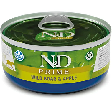 N&D CAT PRIME Cinghiale e Mela - 70 Gr - Super Premium