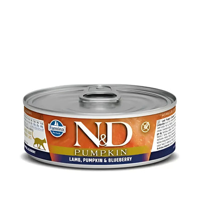 N&D CAT PUMPKIN Agnello zucca e mirtillo - 70 Gr - Super Premium