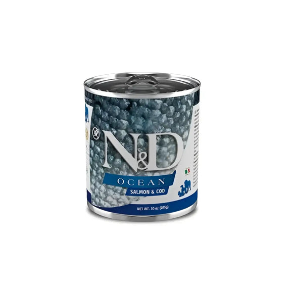 N&D DOG OCEAN Salmone e Merluzzo - 285 Gr - Super Premium