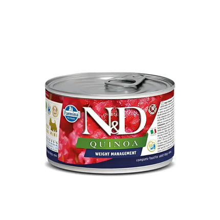 N&D Quinoa Dog WEIGHT MANAGEMENT - 140 Gr - Super Premium