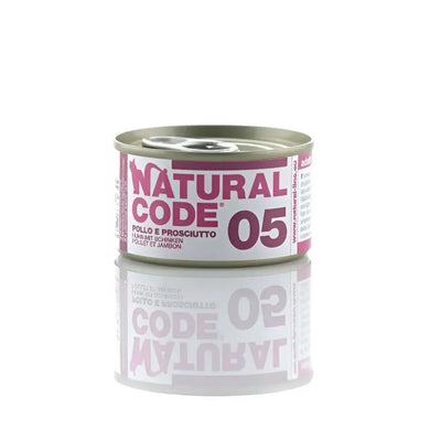 Natural Code 05 Pollo e Prosciutto - 85 Gr - Super Premium