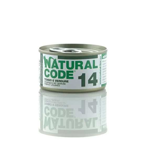 Natural Code 14 TONNO E VERDURE - 85 Gr - Super Premium