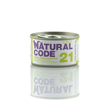 Natural Code 21 Tonno Agnello e Patate in Jelly - 85 Gr - Super Premium