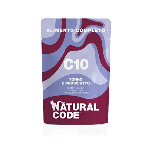 Natural Code C10 Tonno e Prosciutto - 70 Gr - Super Premium