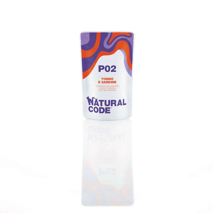 Natural Code P02 Tonno e Sardine - 70 Gr - Super Premium