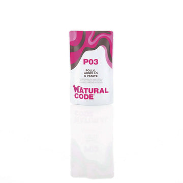 Natural Code P03 Pollo Agnello e Patate - 70 Gr - Super Premium