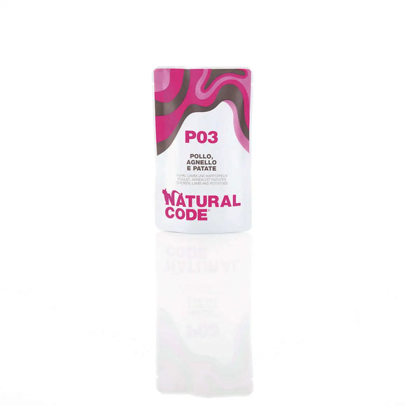 Natural Code P03 Pollo Agnello e Patate - 70 Gr - Super Premium
