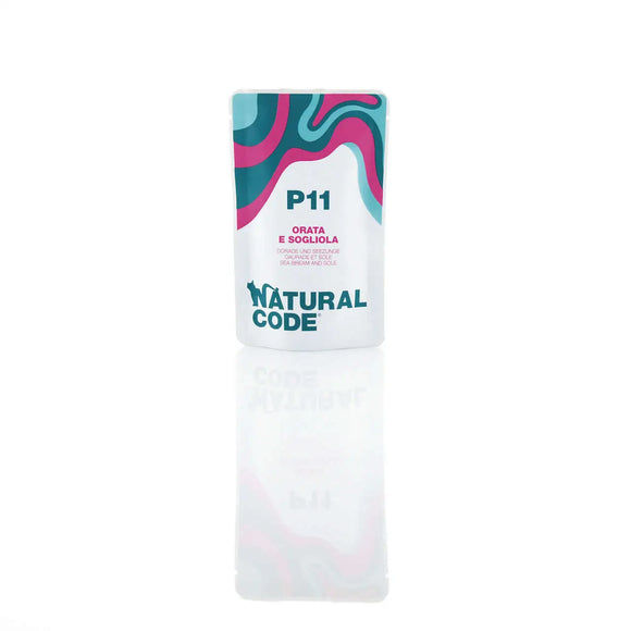 Natural Code P11 Orata e Sogliola - 70 Gr - Super Premium