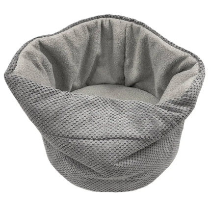 Pet Boutique -Cesta per Gatti Puffetta - Cenere - Cucce
