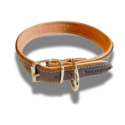 Pet Boutique - Collare in cuoio Urban - Testa di Moro / XXS - Collari