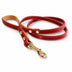 Pet Boutique - Guinzaglio in cuoio Urban - Rosso / S - Guinzagli