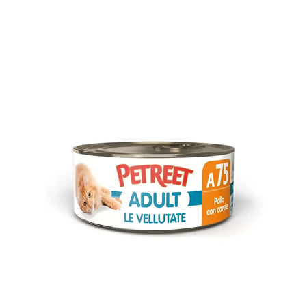 PETREET Vellutata A75 Pollo e Carote - 70 Gr - Super Premium