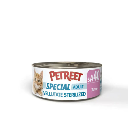PETREET Vellutata sA40 Tonno - Sterilizzato - 70 Gr - Super Premium
