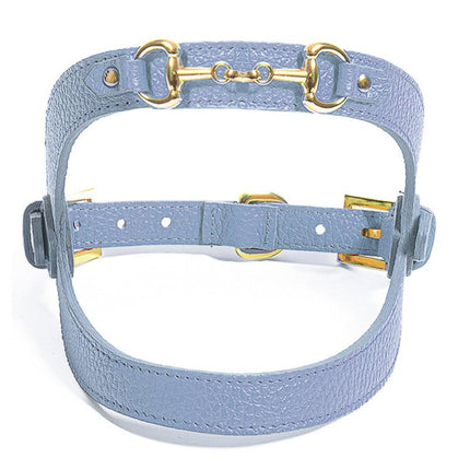 Comprar azzurro Pupet Couture - arnés de piel con broche