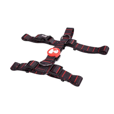 Pettorine H Charlie Brown Nero/Rosso - XS