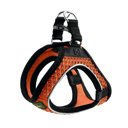 Pettorine Hilo Arancione con bordi riflettenti - XXS 31-33 cm
