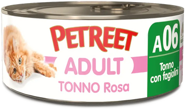 Petreet A06 Thon rosa et fagiolini 70 gr