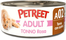 Petreet A02 Atún rosa y Surimi y Langosta70 gr-1