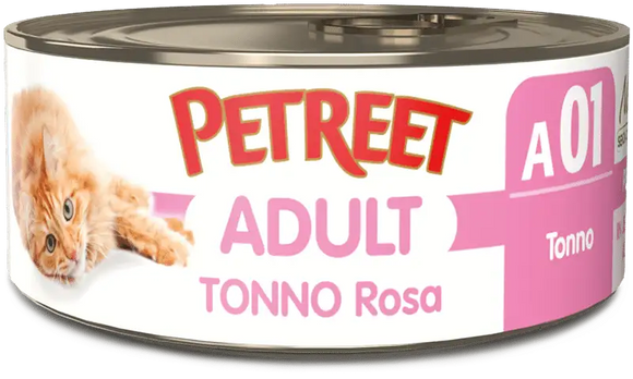 Petreet A01 Atún rosado 70gr