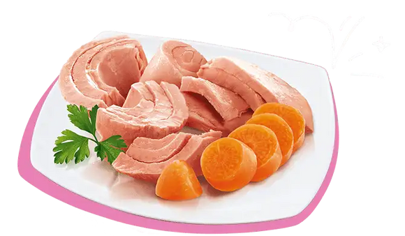 Petreet A05 Thon rosa et carote 70 gr