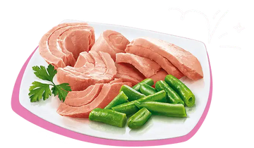 Petreet A06 Thon rosa et fagiolini 70 gr - 0