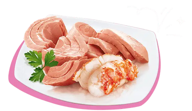 Petreet A02 Thunfisch rosa und Surimi und Hummer70 gr - 0