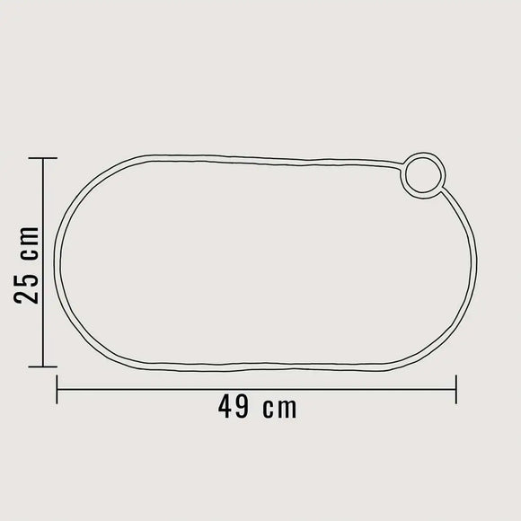 Ne&No® tappetino moderno in silicone antiscivolo per cani e gatti